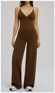 Soutien-gorge de sport sans couture 2026, très extensible, antichoc, respirant, col en V, dos nu, grande taille, maintien moyen, devant court, pour le yoga - Product Image 5