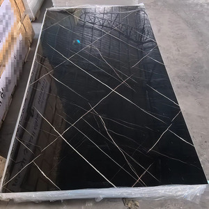 Sang trọng PVC tấm đá cẩm thạch UV tấm đá cẩm thạch UV tường bảng điều khiển TV Hội Đồng Quản Trị cho bức tường nội thất trang trí - Product Image 6