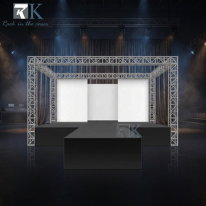 Square Flat <b>Top</b> Truss Stand for Exhibit Booths Aluminum Alloy Truss System - Product Image 2