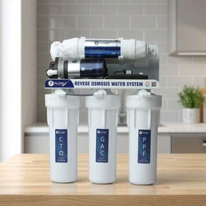 Purificateur d'eau à osmose inverse 75G à 5 étapes, à prix d'usine, pour évier, à usage domestique extérieur, à installer sous l'évier, pour eau potable directe - Product Image 3