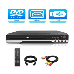 Reproductor de DVD HD Multiformato Directo de Fábrica con Puerto HDMI USB, Control Remoto, Compatible con Discos Completos, Reproductor Multimedia para Cine en Casa - Product Image 1