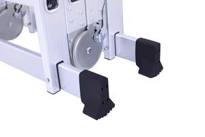 Escalera de paso Escalera de extensión plegable Escalera de aluminio fácil Moderna 4*5 5 metros para <span class=keywords><strong>Lidl</strong></span> Hotel Soporte técnico en línea - Product Image 5