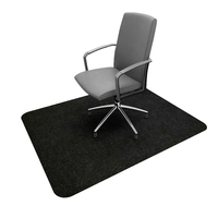 Tapis côtelé pour chaise de bureau, avec colle légère ou à rayures