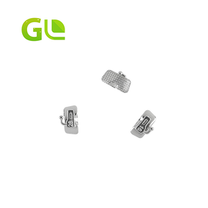 Fabrika GL yüksek kalite diş ortodontik bukkal tüp 1st/2nd Molar Bondable Roth/MBT 0.022/0.018 Mesh baz tek tüpler - Product Image 4