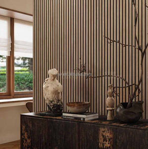 Panneaux muraux acoustiques élégants en MDF Modèle 3D de haute qualité Installation moderne et facile Absorption du son écologique à des fins décoratives - Product Image 4