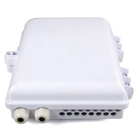 Boîtier ODP 16 cœurs SC FTTH pour montage mural/poteau, terminal fibre optique NAP/FAT/OTB, mini boîtier de répartition avec ports étanches, modèle FDB-16O