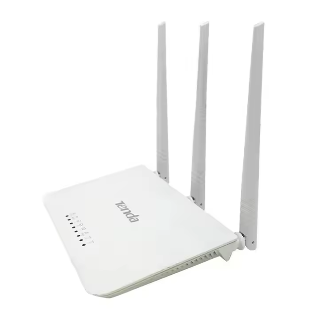 Tenda F3 1WAN +3LAN+2.4G 300M 2.4GHz 5dBi Wifi Router Using English Firmware Modem Router