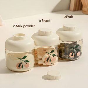Boîte de rangement portable personnalisée pour collations d'extérieur pour tout-petits, anti-fuite, pour fruits, distributeur de <span class=keywords><strong>lait</strong></span> en poudre pour bébé, conteneur de préparation pour nourrissons - Product Image 1