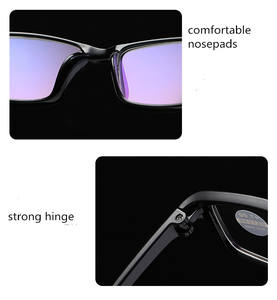 <span class=keywords><strong>Gafas</strong></span> de lectura con bloqueo de luz azul para padres, mayores de edad, marco cómodo TR, <span class=keywords><strong>baratas</strong></span> - Product Image 5
