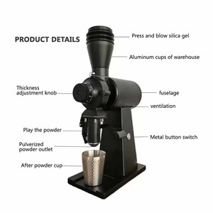 <span class=keywords><strong>Molinillo</strong></span> <span class=keywords><strong>de</strong></span> <span class=keywords><strong>Café</strong></span> Eléctrico XEOLEO <span class=keywords><strong>de</strong></span> 90 mm <span class=keywords><strong>con</strong></span> Muela Plana, Ajustable para el Tamaño <span class=keywords><strong>de</strong></span> la <span class=keywords><strong>Molienda</strong></span> - Product Image 4