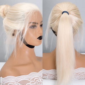 Nouvelle Arrivée 2026 – Perruques Lace Front <span class=keywords><strong>en</strong></span> Cheveux Humains Vierges Européens de Haute Qualité pour Queue de Cheval Haute/Basse ou Chignon <span class=keywords><strong>Transparent</strong></span> <span class=keywords><strong>Blanc</strong></span> - Product Image 1