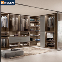 Ensemble de meubles de chambre contemporains Kelen 2026 : Armoire personnalisée, dressing, vestiaire