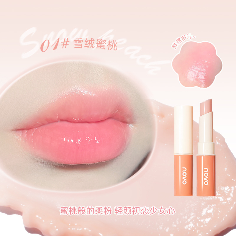 01 snow velvet peach
