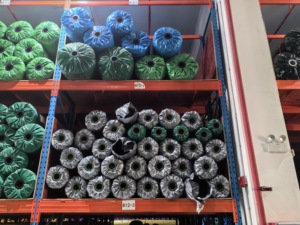 <span class=keywords><strong>Gazon</strong></span> artificiel Fibrillated 12mm couleur bleue pour terrain de padel - Product Image 5
