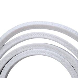 Tira de Sellado de PTFE sin Asbesto para Empaques de Bombas, Sellos de Fibras Puras Blancas, Hebei China, Tamaños 4x4-60x60mm, Presión 0-20Mpa - Product Image 5