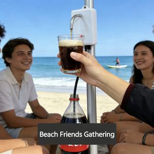 Solution de distribution de liquides électrique portable pour l'extérieur, les camping-cars, les boissons, les cadeaux promotionnels et les événements - Product Image 1