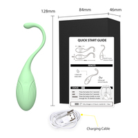 Vibrador con Control Remoto Inalámbrico para Mujeres, 10 Velocidades, Recargable, Silicona, Impermeable IPX7, USB, Juguete Sexual para Adultos