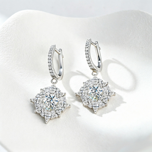 Wholesale Custom 925 <b>Sterling</b> <b>Silver</b> Rhodium Plated Oval Cut Cubic Zirconia Round Fine Jewelry Earrings for Women Jewelry Gift - Product Image 6