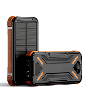 Беспроводной водонепроницаемый солнечный Li-Polymer Power Bank 20000 мАч с двумя USB-портами, LED-дисплеем, быстрой зарядкой 74 Вт, портативное зарядное устройство для путешествий - Product Image 5