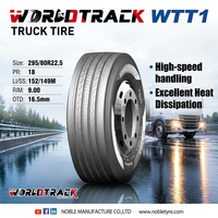 Pneumatico per Camion Worldtrack 295/80R22.5 Nuovo Tubeless per Posizione Sterzante, Radiale, per Autostrada, Lunga Percorrenza, Tutte le Stagioni, Resistente, Direttamente dalla Fabbrica