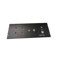 Support d'affichage à niveaux en tôle noire thermolaquée sur mesure, fabrication CNC, pliage et poinçonnage, support d'étagère métallique