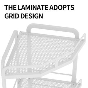 Organisateur de comptoir de cuisine étagère d'angle à 2 niveaux bocaux d'assaisonnement support de stockage de bouteilles support d'angle - Product Image 4