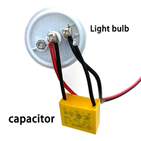 Interrupteur intelligent Zigbee compatible, condensateur de sécurité 275VAC 2.2uF 3.3uF 4.5uF 4.7uF, pas de 27 mm, film en polypropylène