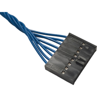 UL11028 22AWG 600V Molex 90156-0148 Kabel Konektor 7 Pin Harness Kabel Kustom OEM