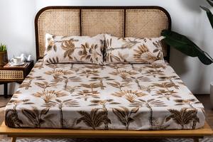 Ensemble de draps en coton style hôtel et maison, lit double, literie, 2 taies d'oreiller, fabricant indien, export, prix de gros - Product Image 5