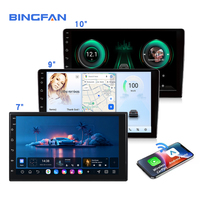Écran tactile IPS universel 2 Din Android 13 Lecteur DVD de voiture Multimédia Double Din 2+32 avec Carplay Lecteur radio de voiture