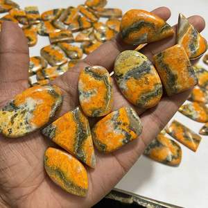 Jaspe Abeille 100% Naturel de Qualité Supérieure, Cabochon en Vrac, Prix de Gros, pour la Fabrication de Bijoux, Vente en Gros OEM - Product Image 6