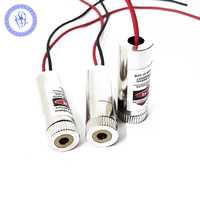 Module de Diode Laser rouge 9mm 650nm, Laser croisé de ligne à points réglable 50mw 3-5V