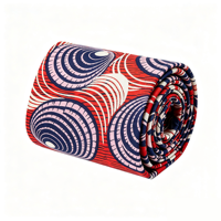 Tissu imprimé en cire parfumée satinée royale, parfum à l'huile de rose, tissu africain Ankara Holland Wax, 100% coton, 6 yards pour robe femme