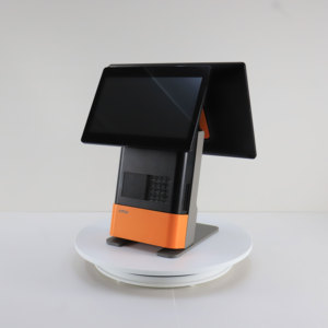 เครื่อง POS CITAQ D1 จอคู่ ระบบ Android <span class=keywords><strong>8.1</strong></span>/Linux/<span class=keywords><strong>Windows</strong></span> 7/10 หน้าจอสัมผัสแบบ Capacitive ขนาด 15.6 นิ้ว แรม 4GB DDR + ความจุ 64GB SSD รับประกัน 3 ปี - Product Image 2