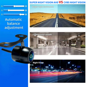 AHD 720P étanche IP68 12V universel caméra de recul de voiture 160 grand Angle oeil de poisson Mini caméra de voiture caméra de recul de voiture - Product Image 5