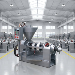 Machine de production d'<span class=keywords><strong>huile</strong></span> comestible par pressage à froid et à chaud YZYX10(95)WK, capacité 150 kg/h, pour <span class=keywords><strong>huile</strong></span> d'arachide, de tournesol, de lin et de noix de coco - Product Image 1