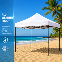Tente de présentation commerciale pour salon professionnel, tente de sport imperméable, auvent pliable pour événements d'exposition avec logo personnalisé 10x10