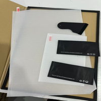Kit de protection d'écran arrière en verre trempé pour Tesla Model 3 Highland 2024, compatible avec l'écran central des sièges arrière