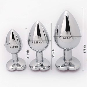 STELLAR PATH Colorful <b>Medium</b> BY-260507-557 Anal Beads <b>Butt</b> <b>Plug</b> Glass Transparent Orgasm Adult Masturbation Sex Toys - Product Image 4