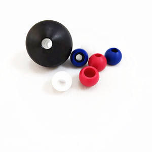 Bolas de Nylon Sólidas Personalizadas Resistentes ao Desgaste de 28mm 28.5mm em Cores Preto Vermelho Azul com Furos - Product Image 2