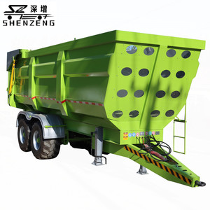 Vente flash Remorque à ensilage hydraulique pour tracteur 30 m3 20 tonnes - Product Image 1