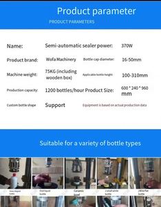 Bière, Vin rouge, Huile d'olive, Rhum, <span class=keywords><strong>Baijiu</strong></span> chinois, Vodka, Boissons alcoolisées, Boissons, Machine de scellage - Product Image 2