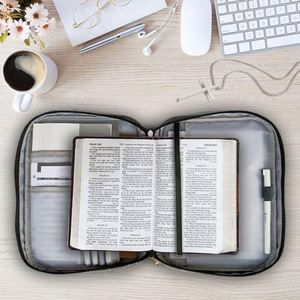 Échantillon gratuit vente en gros fourre-tout grand livre de transport organisateur de verset sacs promotionnels étui de couverture biblique - Product Image 3