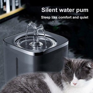 Fontaine à eau automatique moderne pour animaux de compagnie, 2 L, distributeur d'eau pour animaux de compagnie, abreuvoir circulant pour chats et chiens, utilisation en intérieur - Product Image 6