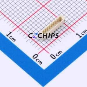 ZX-0.8-8PWT Wire-to-Board Pin Header SMD,P=0.8mm,Horizontal Mount Connector 1x8P 0.8mm Horizontal Mount 8P - Product Image 1