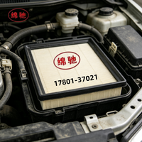 Filtre à air haute performance de qualité supérieure, numéro OE 17801-37020 17801-0T050 17801-37021 pour pièces automobiles