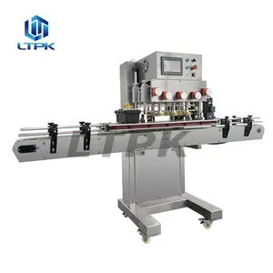 Auto High Speed Linear Plastic Pet Bottle Twist Off Capper Screw Capping Machine for engine oil water drink covers