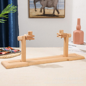 Marco <span class=keywords><strong>de</strong></span> <span class=keywords><strong>Bordado</strong></span> Rectangular <span class=keywords><strong>Práctico</strong></span> <span class=keywords><strong>de</strong></span> Madera Maciza para Herramientas <span class=keywords><strong>de</strong></span> Costura DIY - Product Image 5