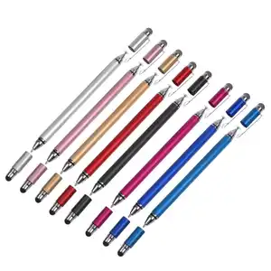 Caneta capacitiva para tablet, lápis com caneta para escrita da tela, compatível com forte tela, para celular tablet