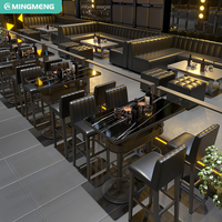 Ensembles de tabourets de bar et de tables, mobilier de bar moderne pour restaurant, chaises et tabourets de bar résistants aux intempéries, de haute qualité